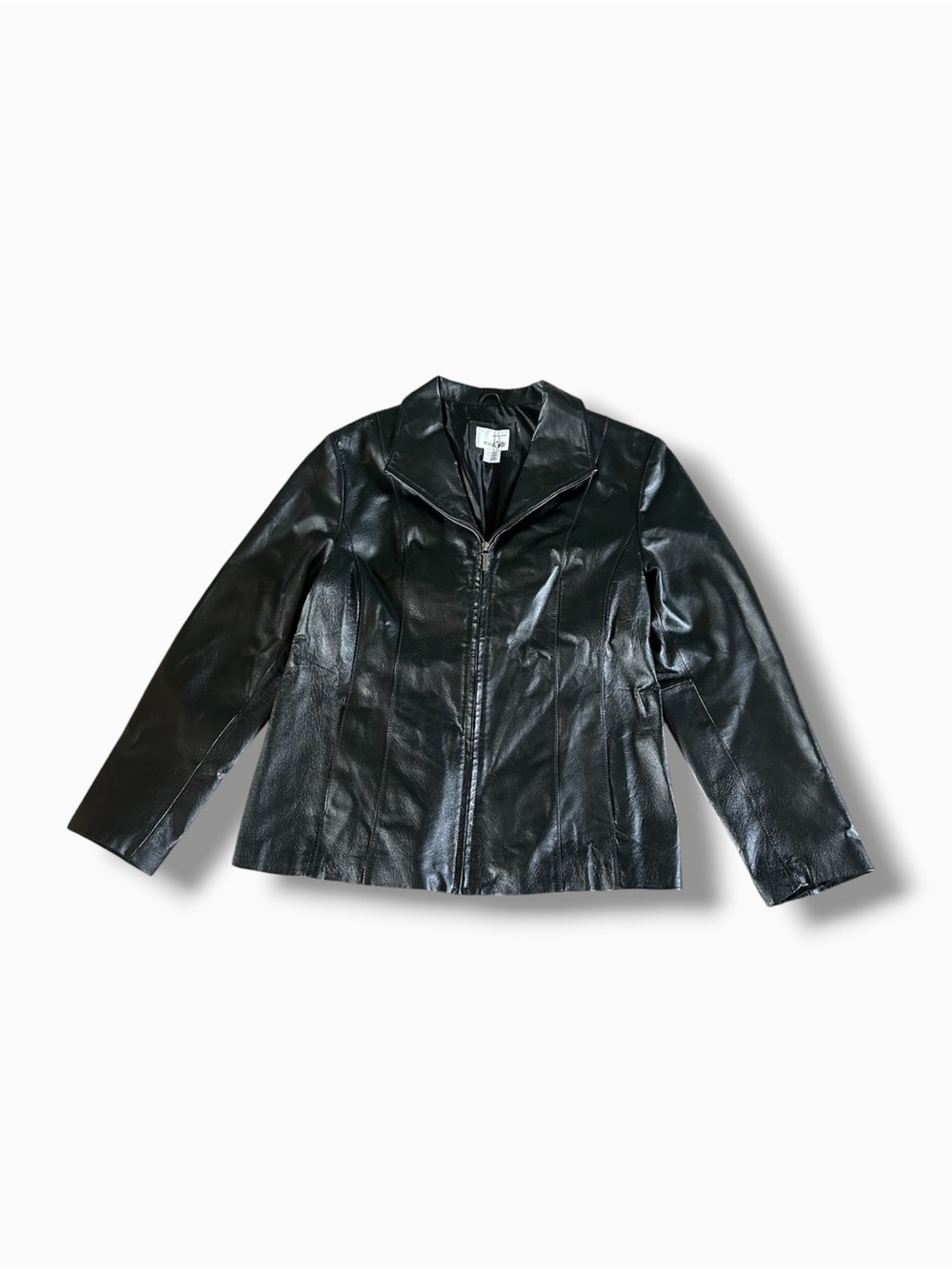 [East 5th] Black Leather Jacket